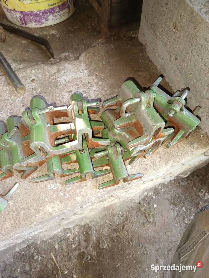 Klepisko uniwersalne i wkładka kombajn John Cieszątki