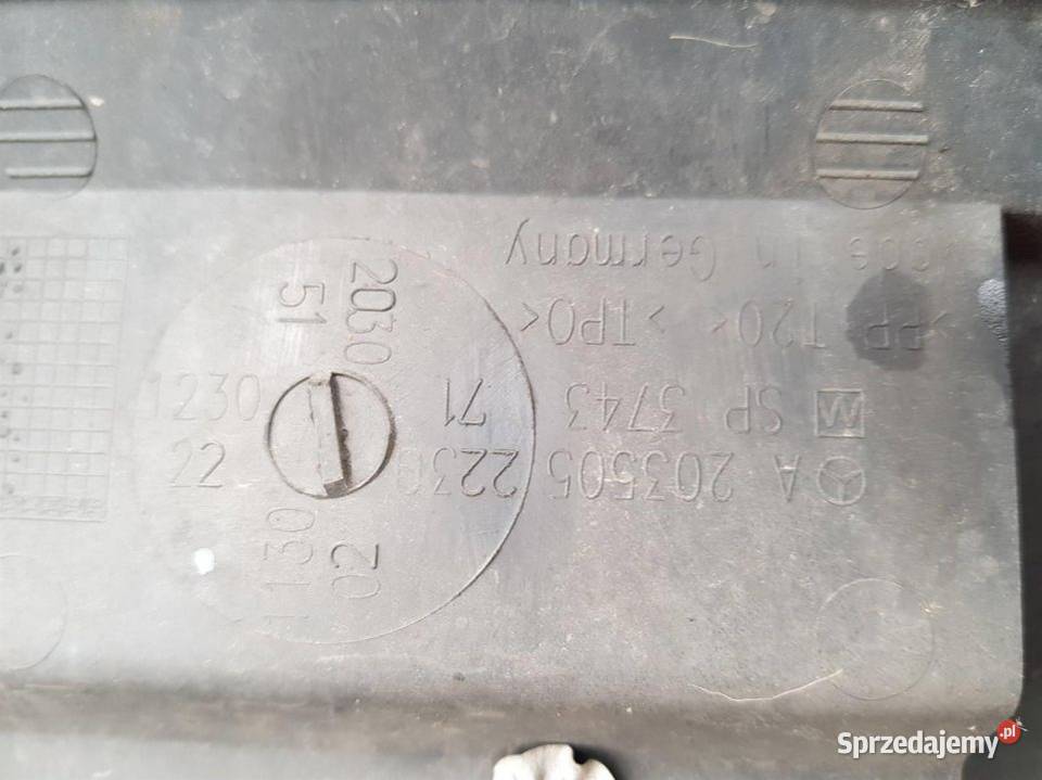 PAS PRZEDNI MERCEDES W203 C220 kujawsko-pomorskie Lipno