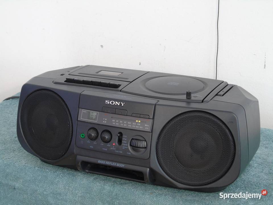 Radio odtwarzacz z CD i magnetofon Sony CFD910