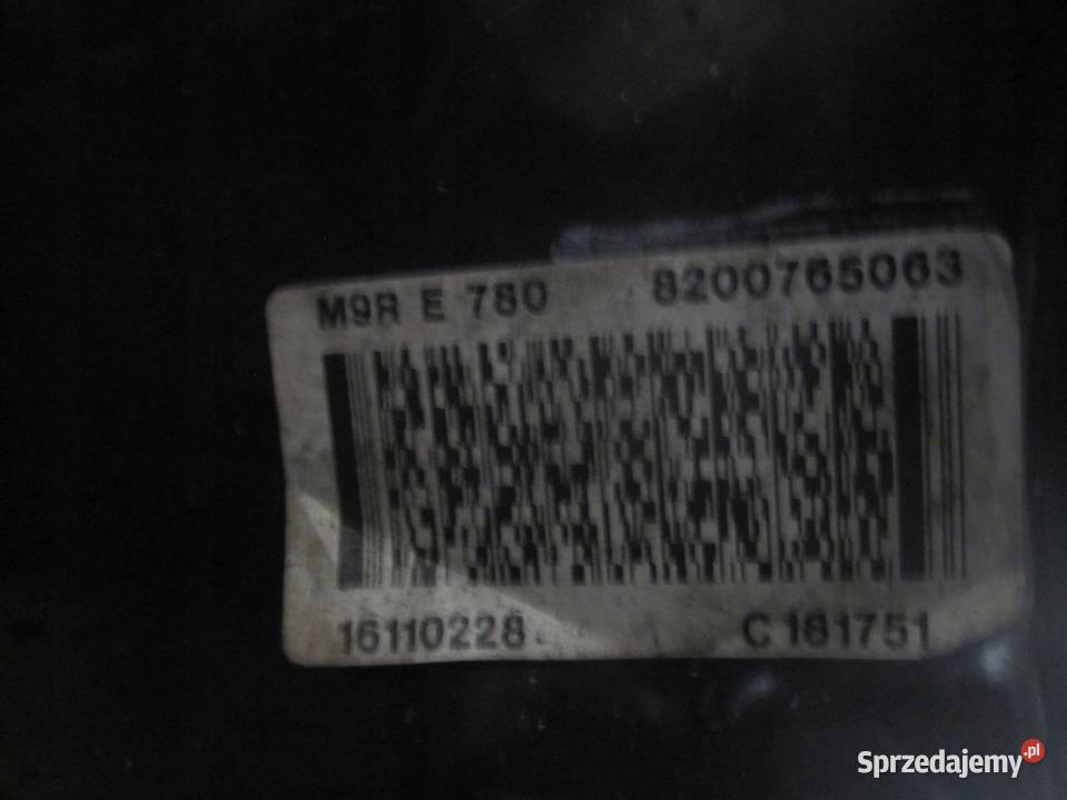 TRAFIC VIVARO PRIMASTAR 20 DCI M9R780 114 07r Kielce