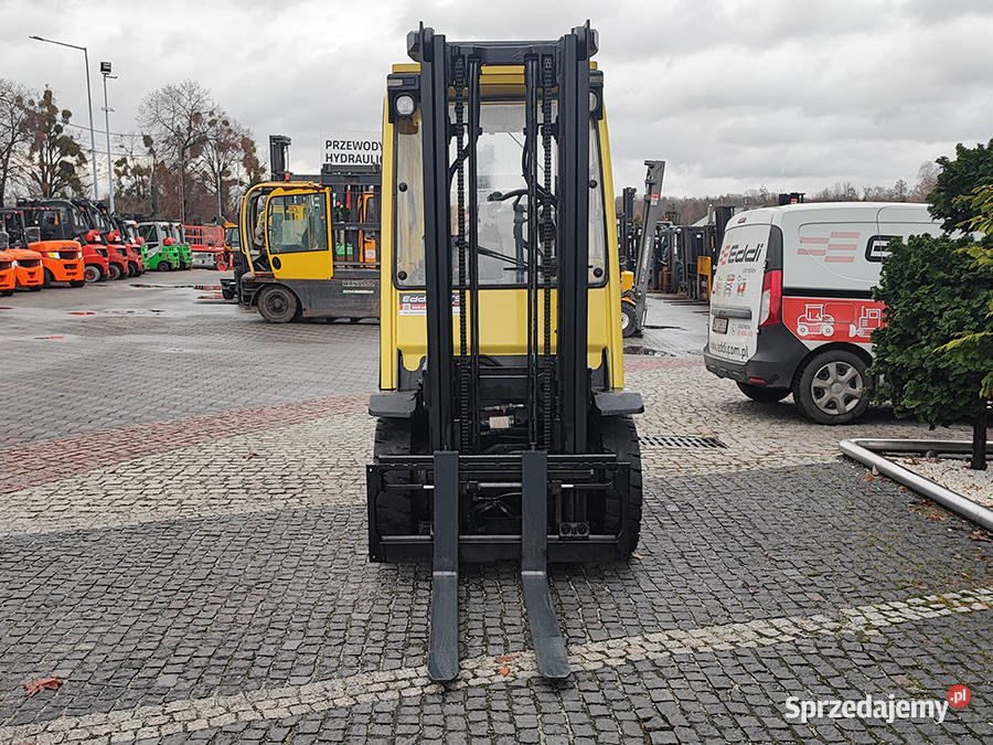 Wózek widłowy 2500 Hyster H25FT LPG duplex 329 m Kęty sprzedam
