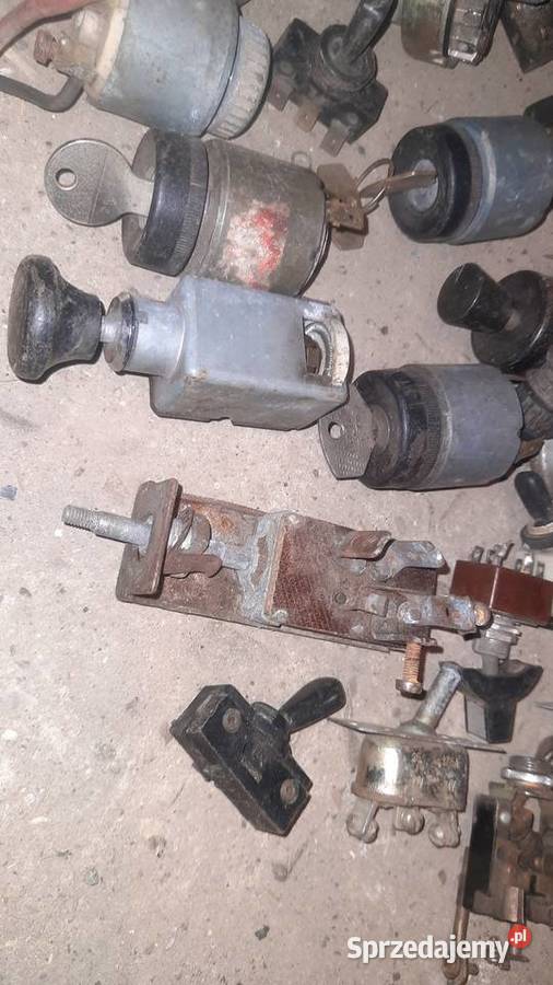 Różne przełączniki stacyjki kontrolki Syrena Brzozów