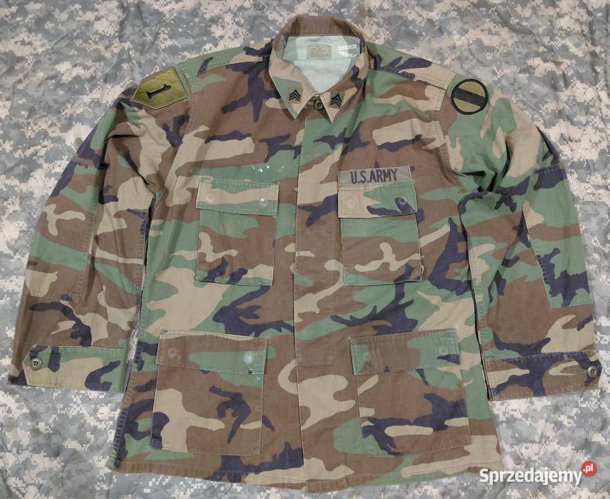 Bluza BDU woodland medium short NYCO obszyta sprzedam