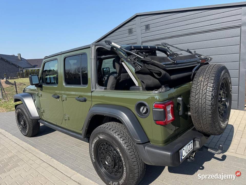 Jeep Wrangler IV 36 Willys V6 niski przebieg Motoryzacja Ślesin