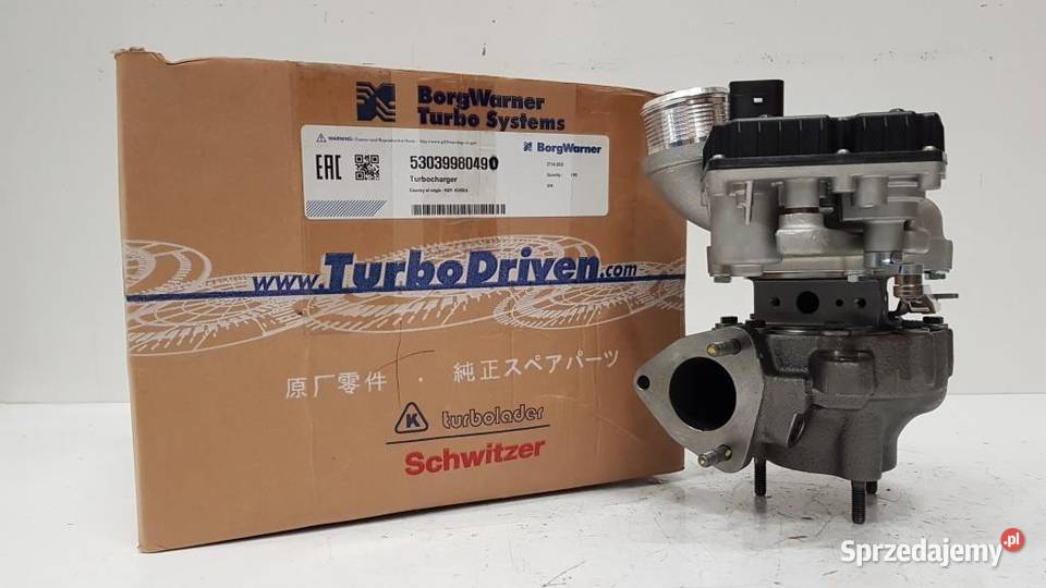 Turbosprężarka BorgWarner KKK 53039880490 Siedlce