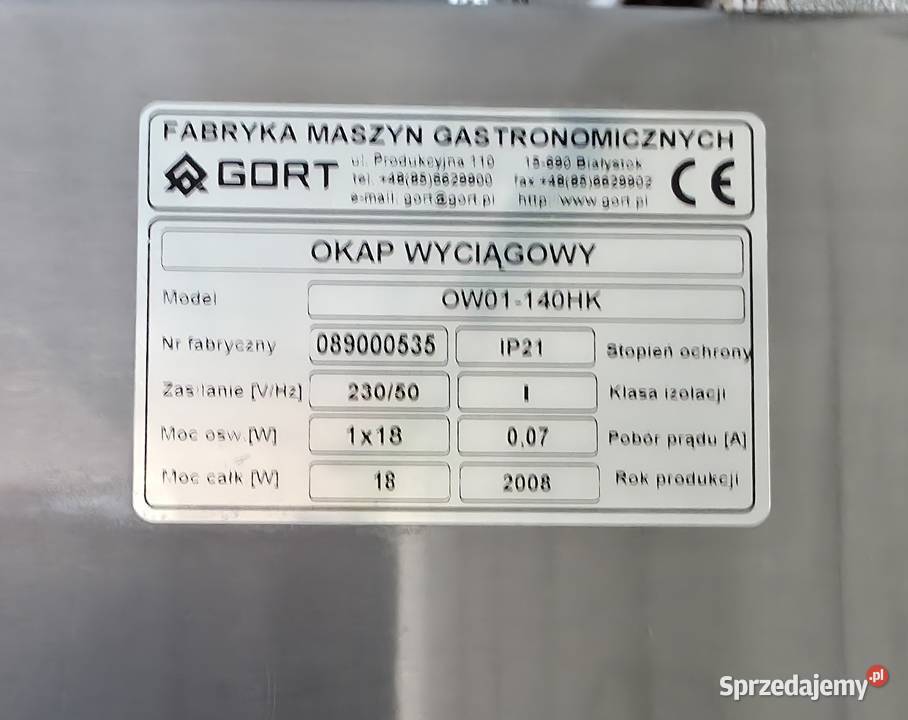 Okap 124252 Warszawa
