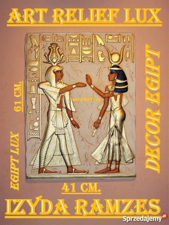 relief egipt płaskorzeźba egipska płaskorzeźby Zielona Góra sprzedam