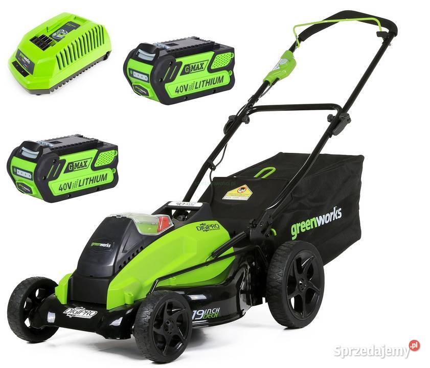 Nowa Kosiarka Aku GREENWORKS 46 40V DigiPRO Wrocław sprzedam