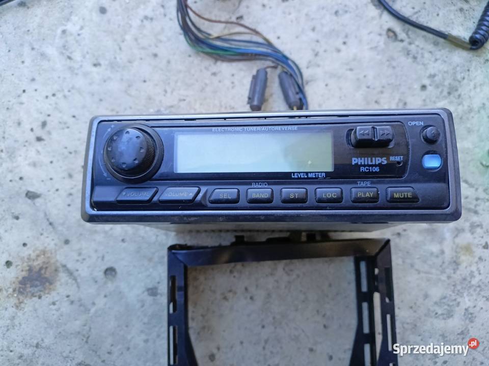 PHILIPS RC106 retro radio samochodowe na kasety podkarpackie Tarnobrzeg