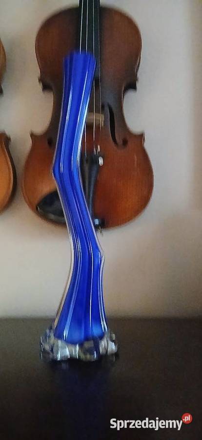 Wazon szklany niebieski małopolskie