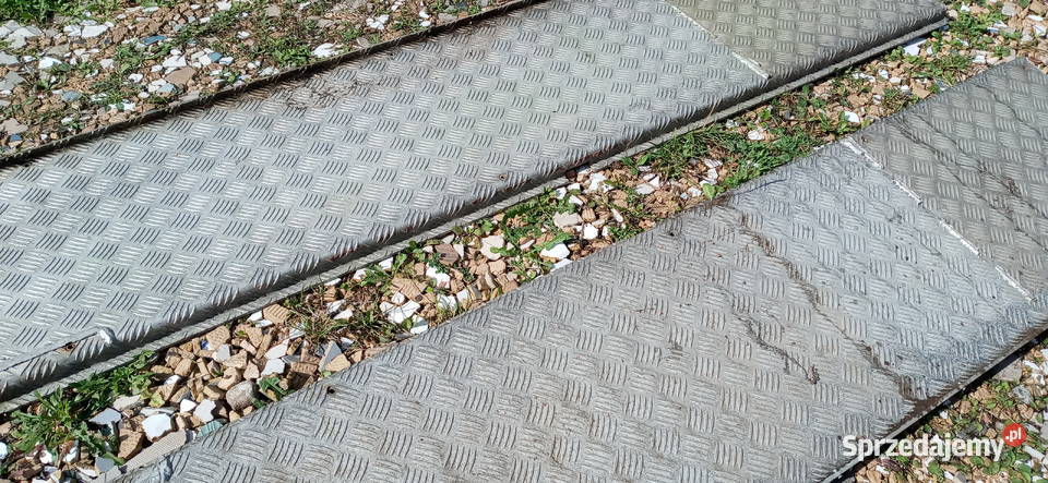 profil 2x4m najazdy blacha aluminium ryflowana