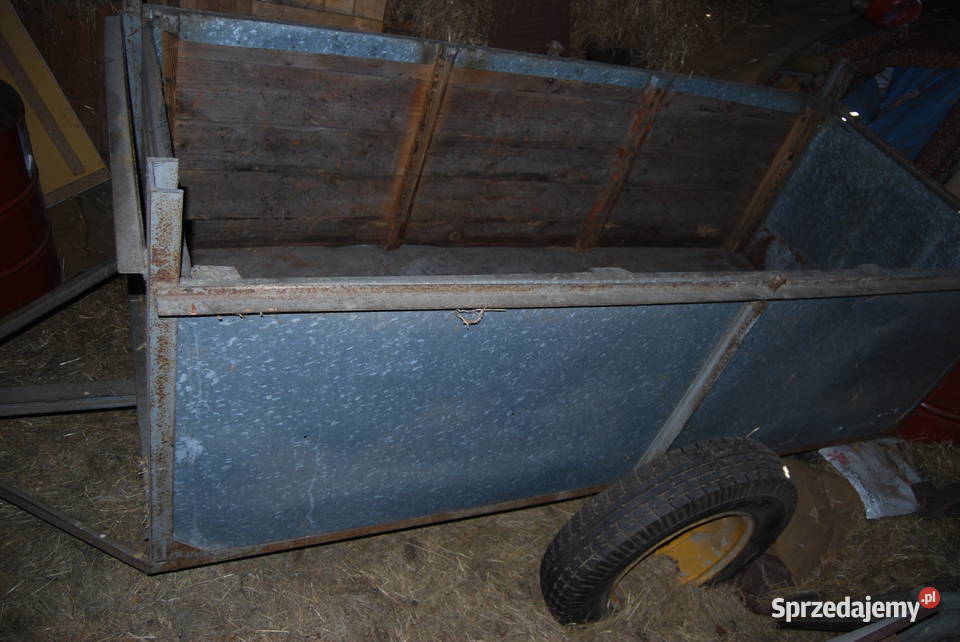 Dwukółka Przyczepka do ciągnika nieuszkodzony Szydłowiec
