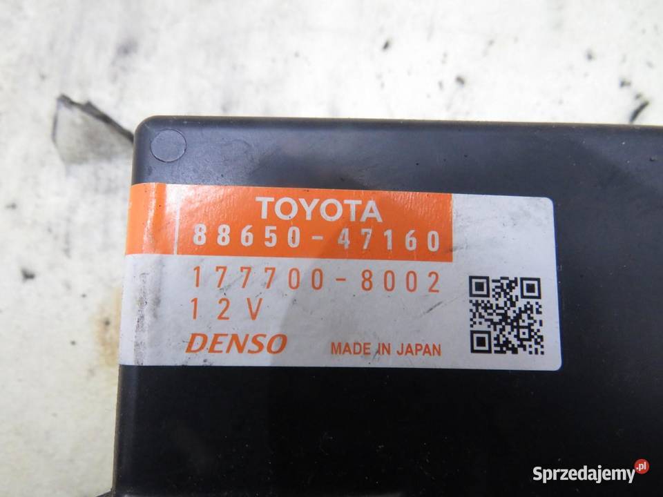 MODUŁ KLIMATYZACJI PRIUS 3 III 8865047160