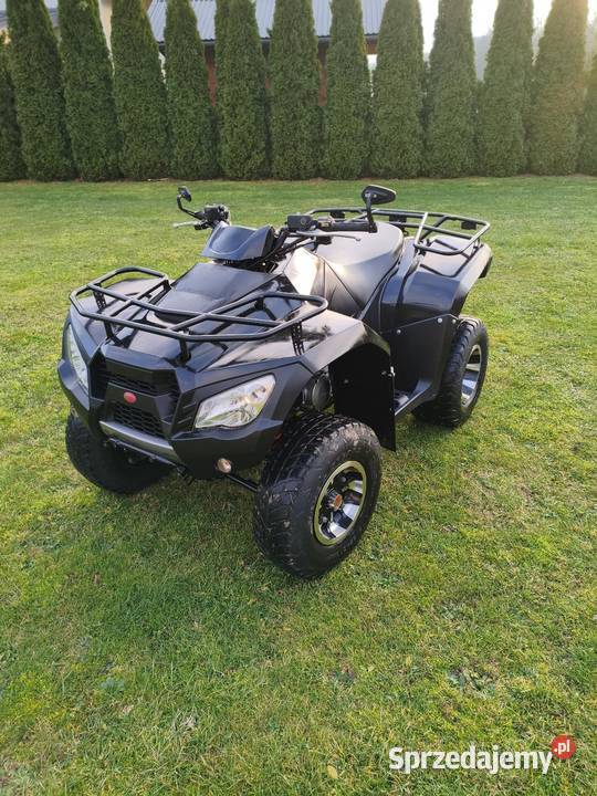 Kymco Mxu 250R z homologacją czarny