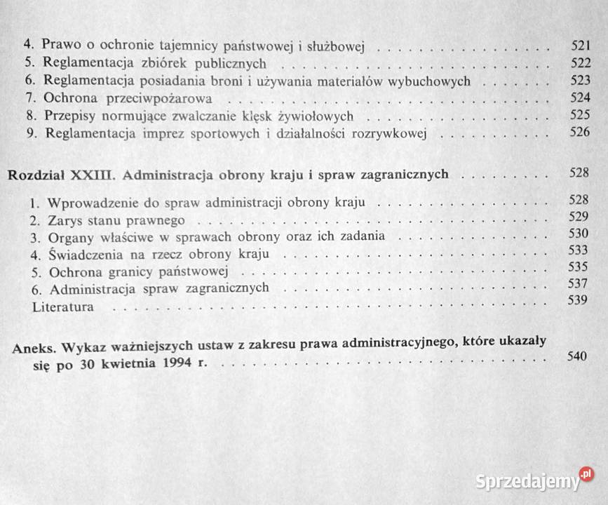 Polskie prawo administracyjne Jacek Lang Jerzy Chełm sprzedam