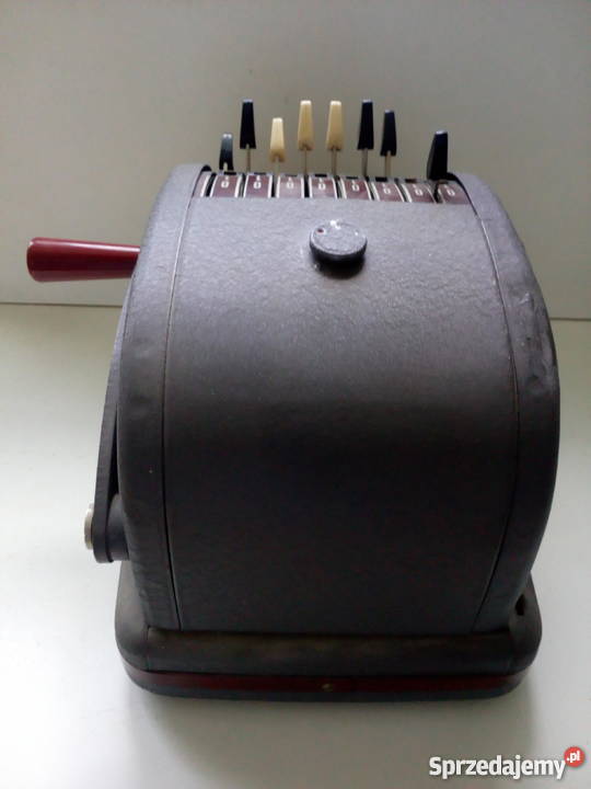 Stara maszyna licząca PROTECOGRAPH Rzeszów