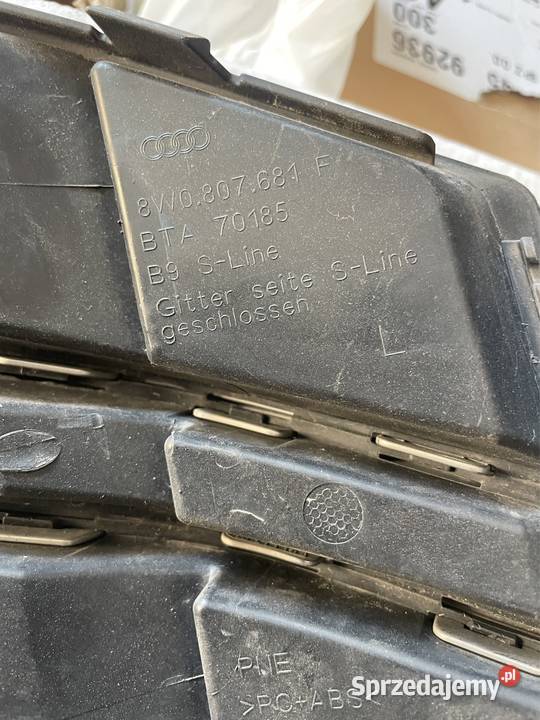 Audi a4 8w0 kratka zderzaka lewa b8 b9 Kozubszczyzna sprzedam