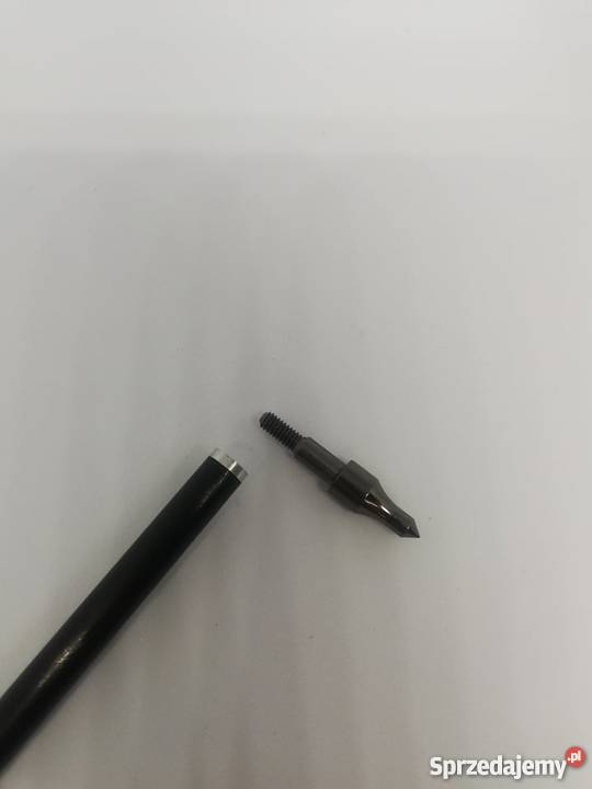 Strzały do łuku wykręcane groty karbon włókno