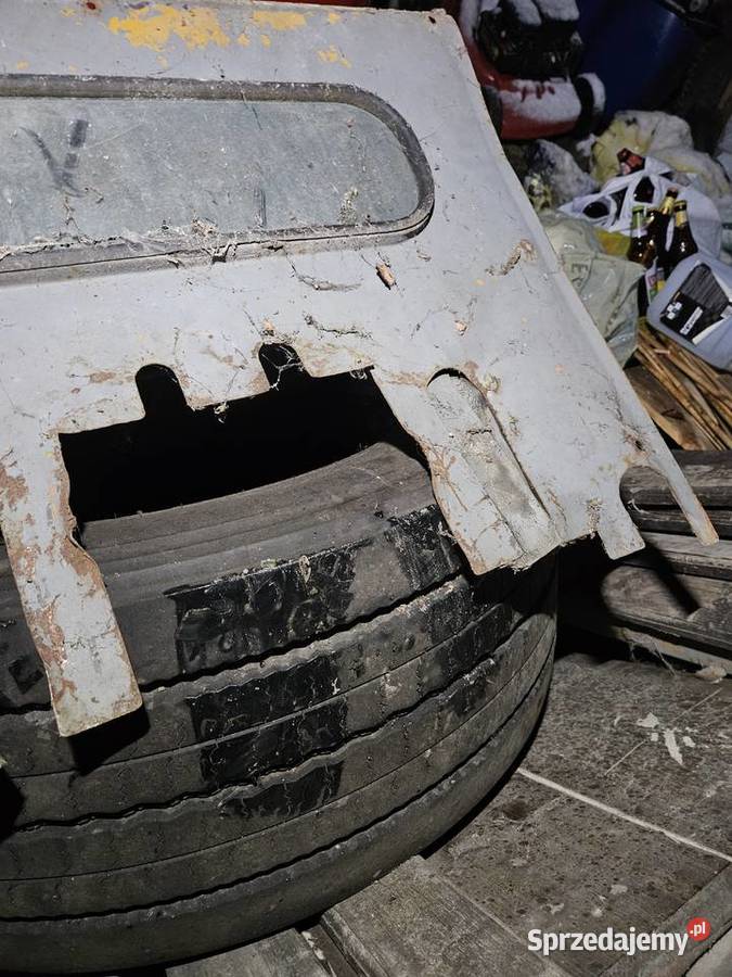 Blacha tylna zabudowa kabina kunówursus c330