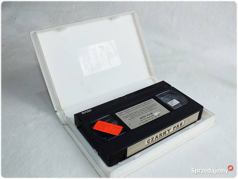 Kaseta VHS Film Czarny Pas Balck Belt Film na lubuskie
