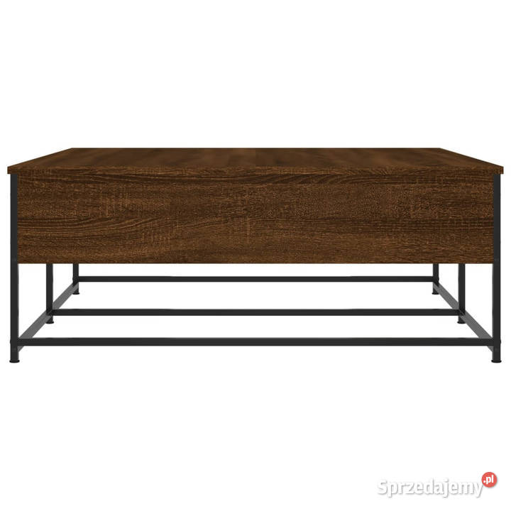 Stolik kawowy brązowy dąb 100x99x40 WM835298 Warszawa sprzedam