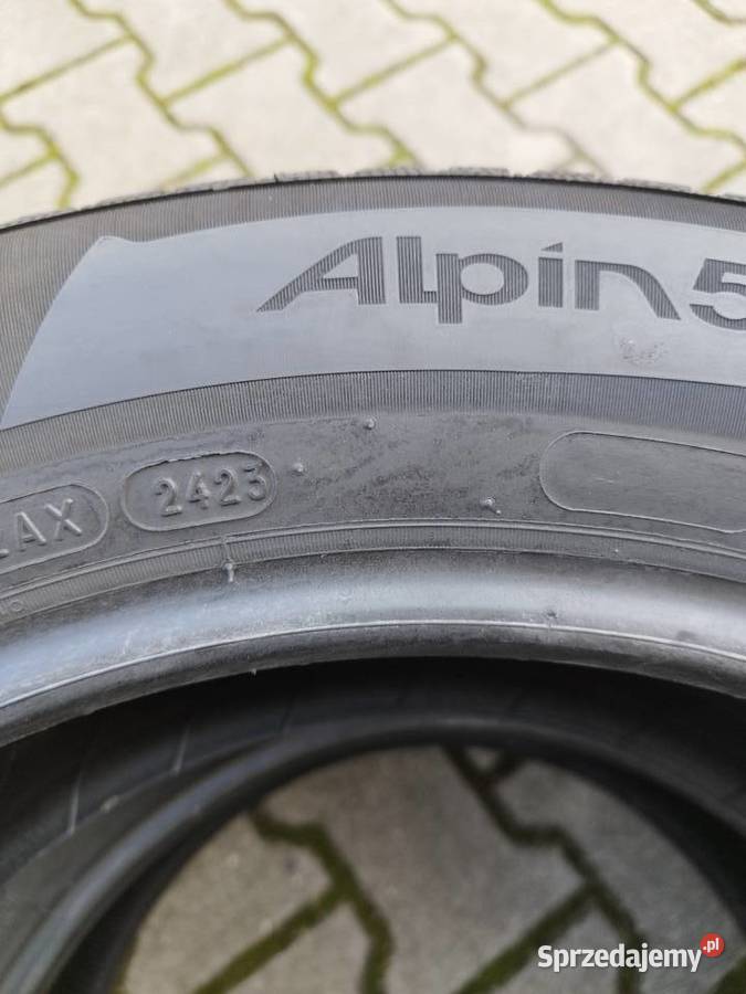 Opony zimowe Michelin Alpin 5 225 55 R17 z 2023r mazowieckie Warszawa sprzedam