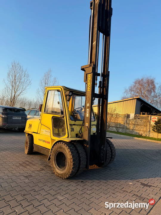 wózek widłowy HYSTER H500XM Triplex 57m 5000 Hyster Działoszyn