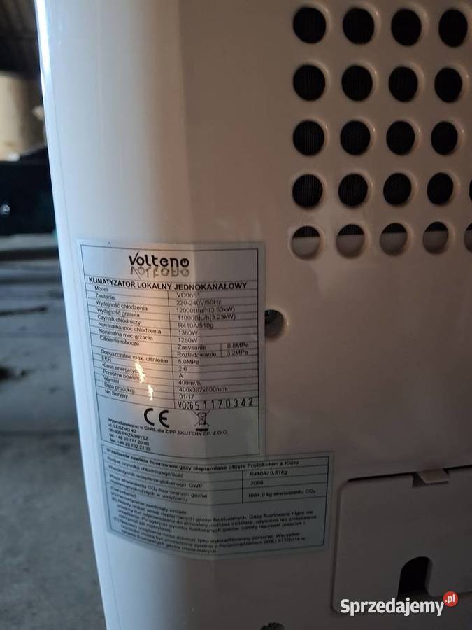 Klimatyzator Volteno kujawsko-pomorskie Bydgoszcz