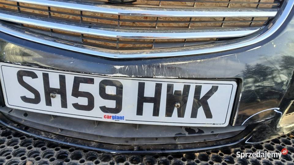 OPEL INSIGNIA A ZDERZAK PRZÓD HALOGEN Z22C osobowe wielkopolskie Zbierkowo