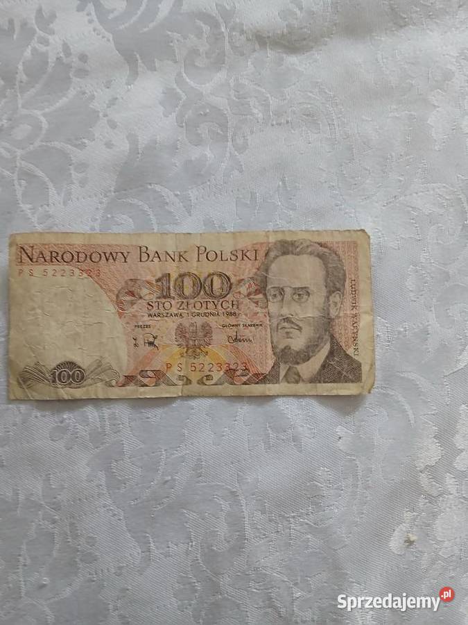 Banknot Ludwik Waryński Pozostałe lubelskie Lubartów