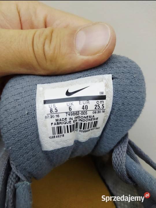 Buty 40 Nike Air Invigor Print damskie sportowe tkanina Obuwie sportowe małopolskie Kraków