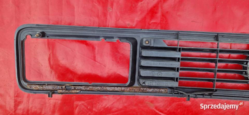 vw T3 atrapa na prostokątne lampy duży emblemat łódzkie Łódź
