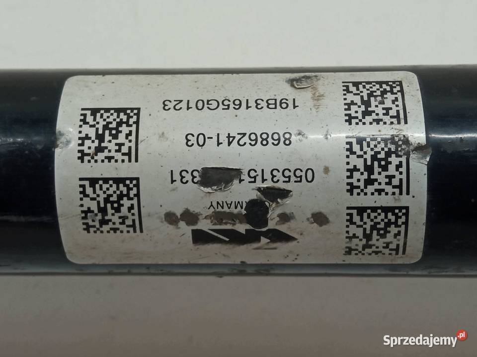PÓŁOŚ LEWY TYŁ 20 HYBRYDA 8686241 Bmw Seria 5 Półosie