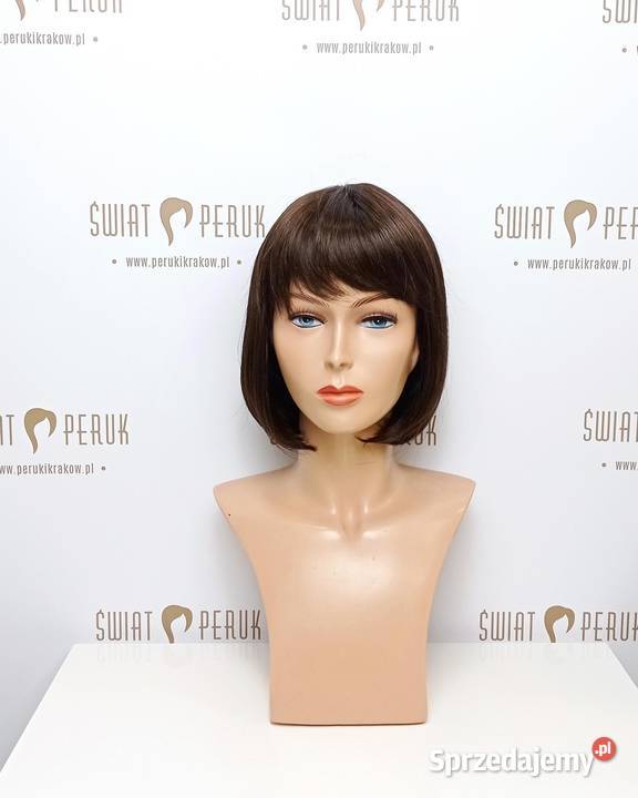 Peruka syntetyczna z grzywką Suchedniów