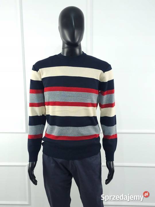 Sweter meski w paski ML LXL XLXXL 2XL3XL Swetry i golfy Poznań
