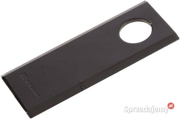Nożyk kosiarki rotacyjnej lewyprawy 99x40x3 mm