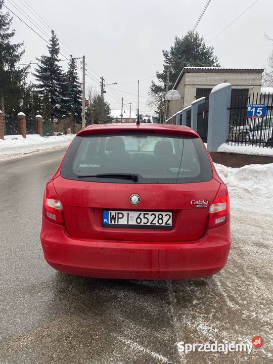 Skoda Fabia Kombi Wpis TAXI Gotowa do pracy wspomaganie kierownicy Fabia Warszawa sprzedam