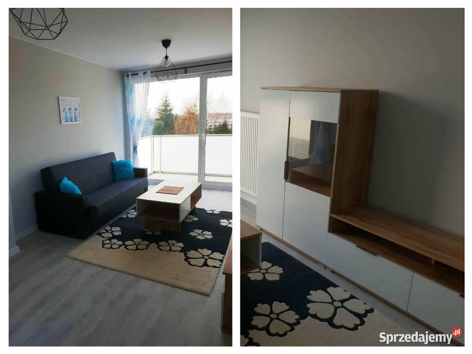 Nowoczesne 2pokojowe mieszkanie 50m2 z Balkonem Wynajem