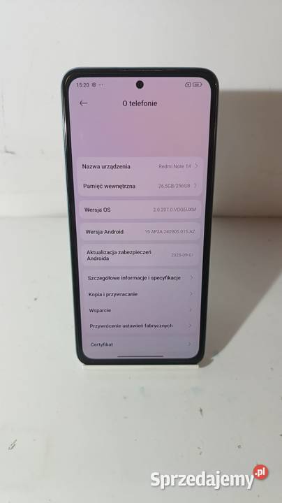 Smartfon Redmi Note 14 8256GB Redmi