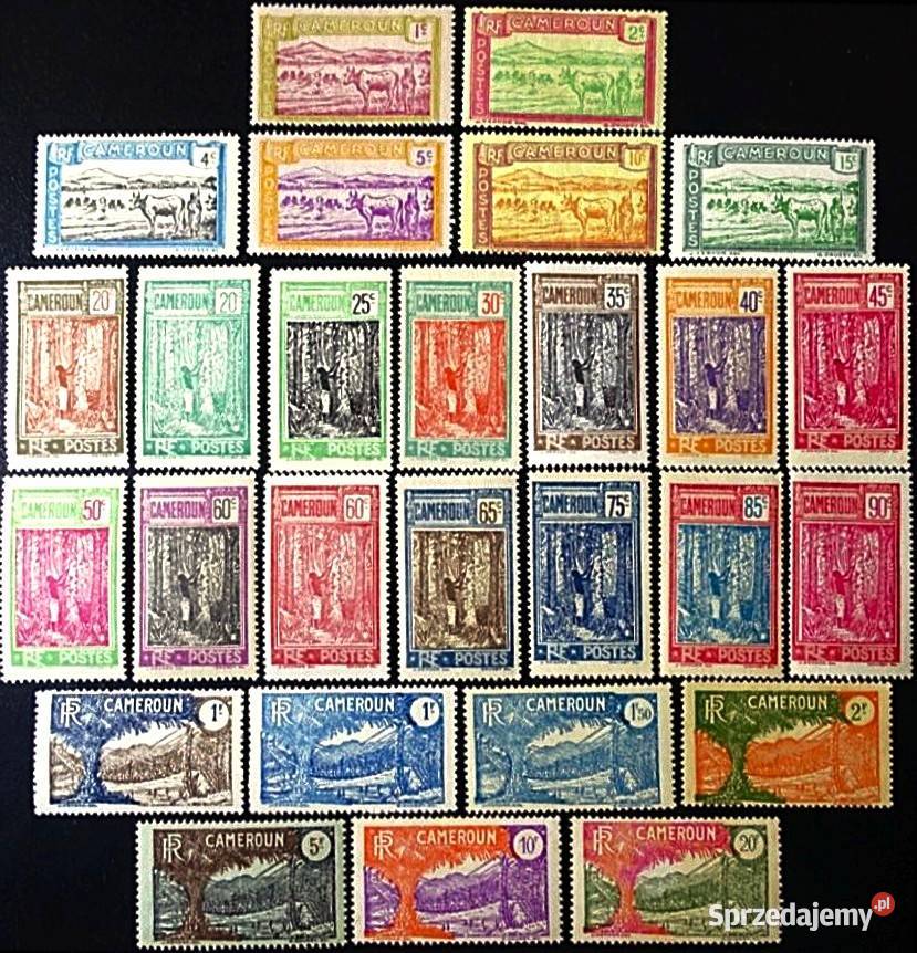KAMERUN 19251927kompletna seria wysyłka Człuchów