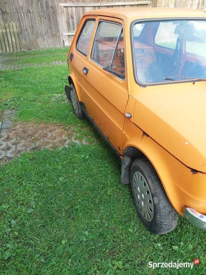 Fiat 126p 19791985 Zamiana na Tarpan 237D ETZ Puławy