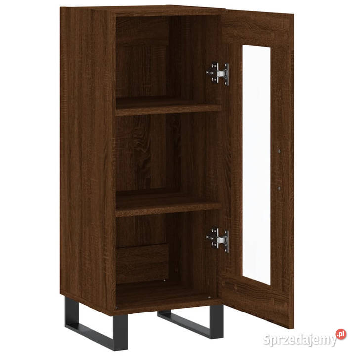Szafka brązowy dąb 345x34x90 materiał Pozostałe Warszawa