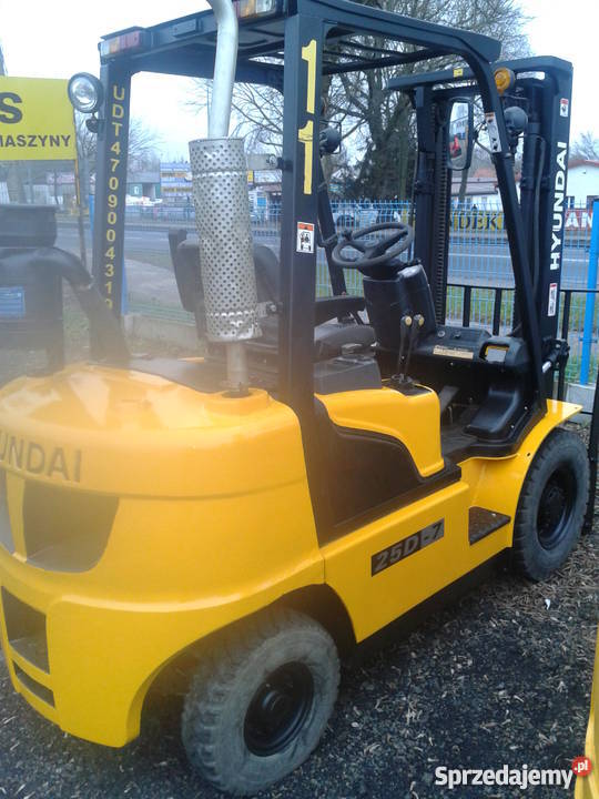 wózek widłowy HYUNDAI 25D7 diesel 11 diesel zachodniopomorskie Wałcz