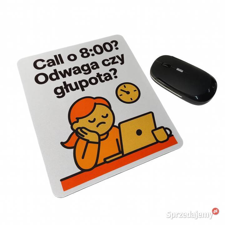 Podkładki pod mysz z nadrukiem śmieszne biurowe Dębna