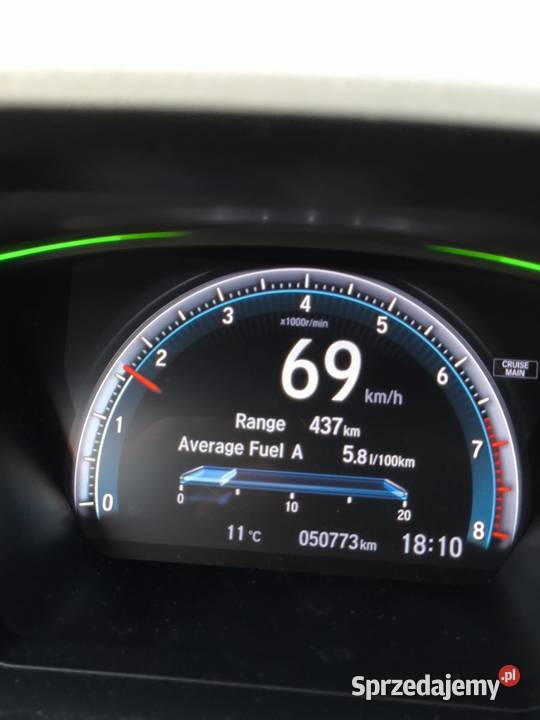 HONDA CIVIC X 20 ZAMIANA DOPLATA benzyna+LPG małopolskie Dąbrowa Tarnowska