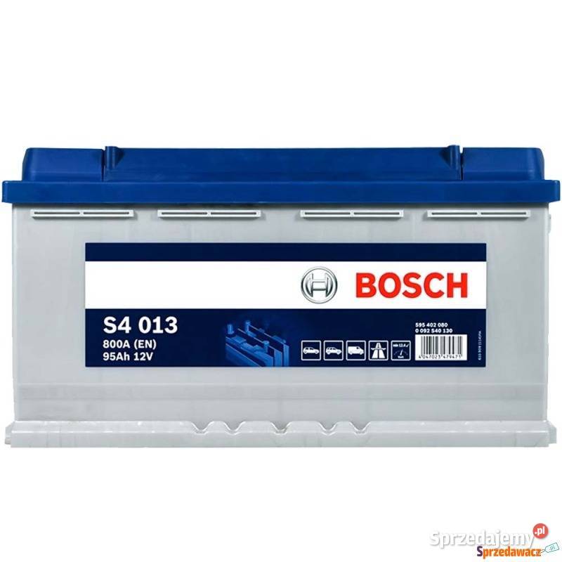 Akumulator 95Ah 800A EN Bosch S4013 Prawy Plus Gdynia