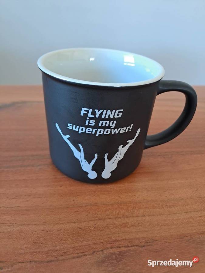 Kubek Flyspot Flying is my superpower Warszawa