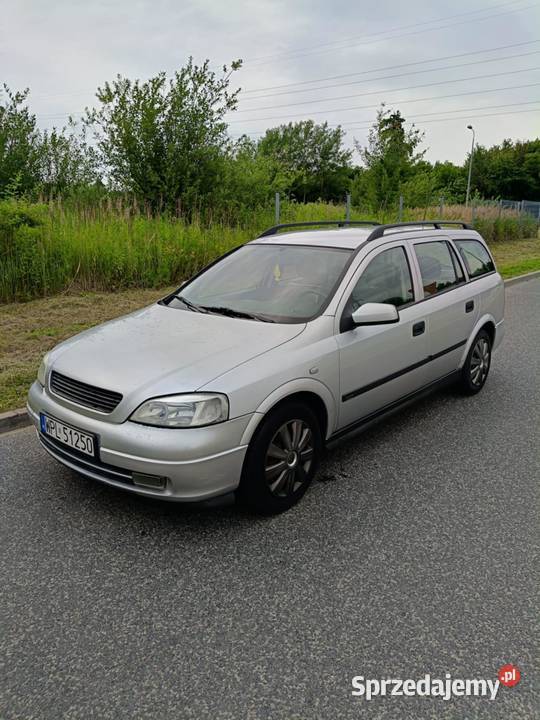 Sprzedam Opel Astra 16 benzyna gaz skóry grzane benzyna+LPG Płock sprzedam