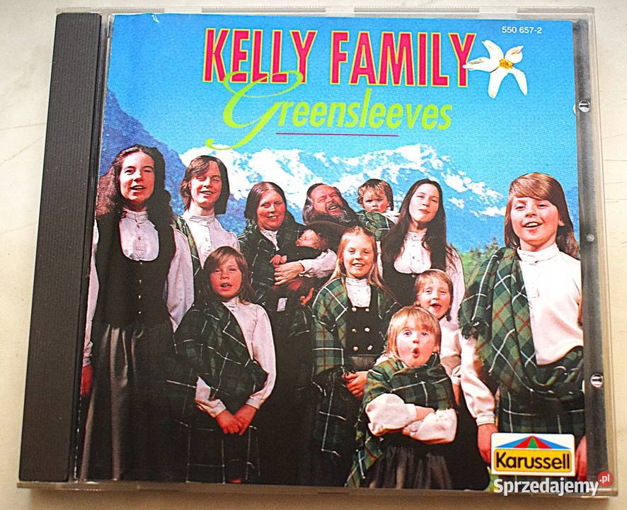 Kelly Family Greensleeves CD Płyty i kasety kujawsko-pomorskie Chełmno