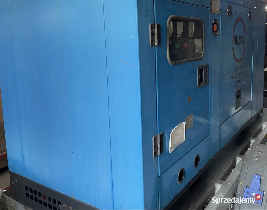 Agregat Prądotwórczy 20 kW 25 kVA ROLSTAL Diesel Dom i Ogród Warszawa